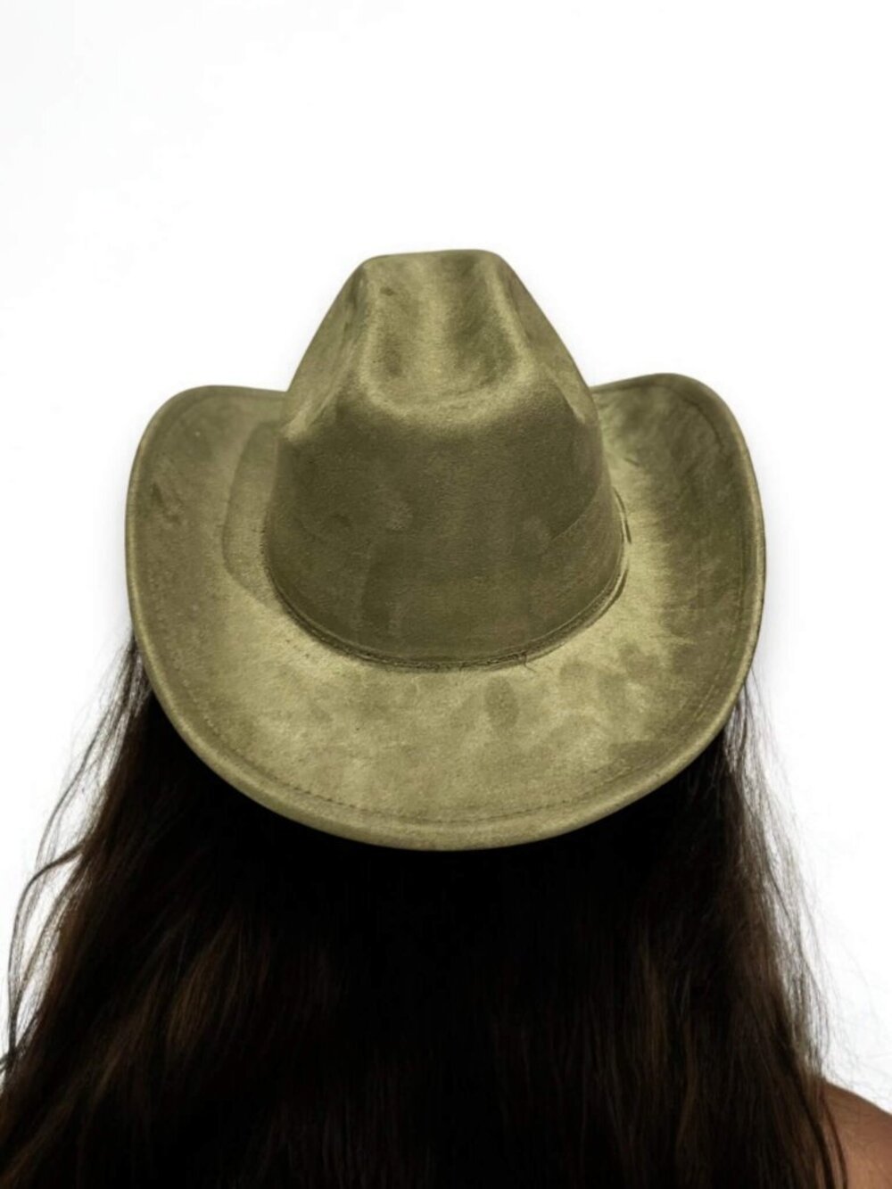 Western Wide Brim Suede Cowboy Hat